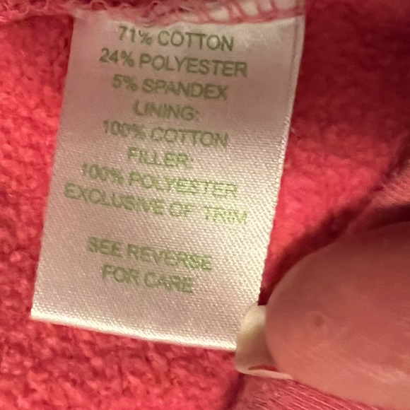 Lilly Pulitzer Baby Dress quilted Pink Size 12/18 months bow with back zipper - Picture 4 of 7